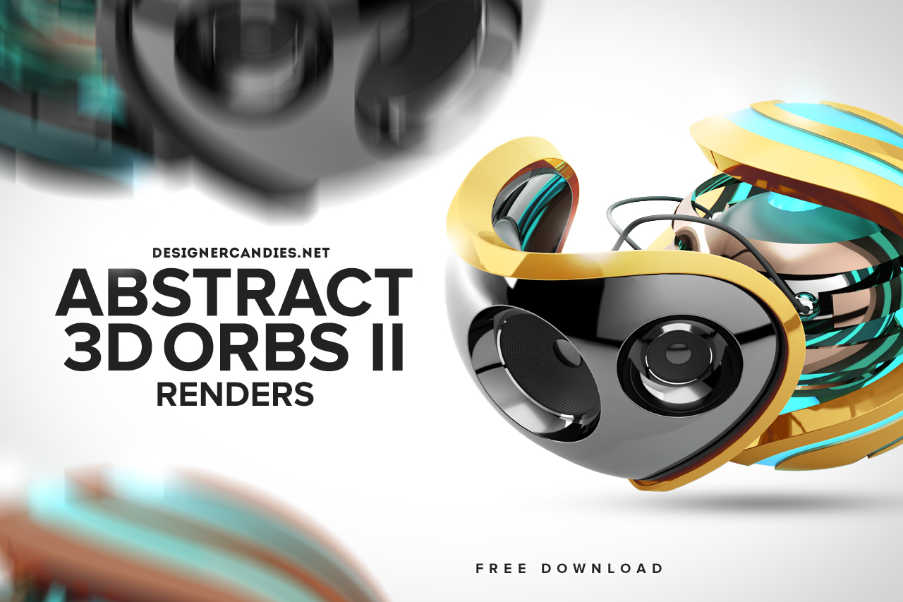 Abstract 3D Orbs 2