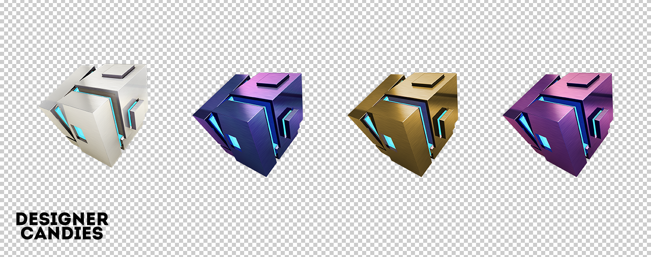 Stylish Cubes Renders v2