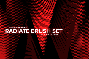 DesignerCandies Radiate Brush Set