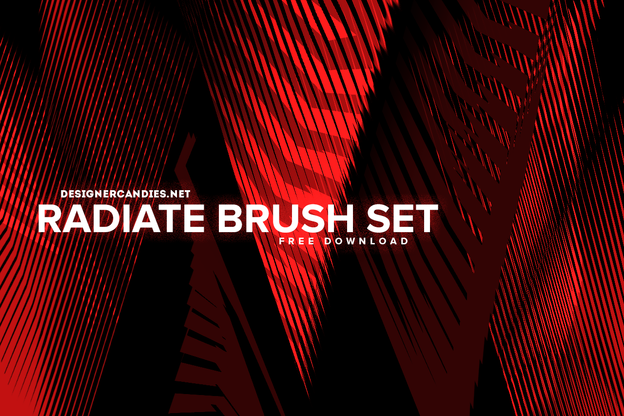 DesignerCandies Radiate Brush Set
