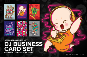 DJ Business Card Designs