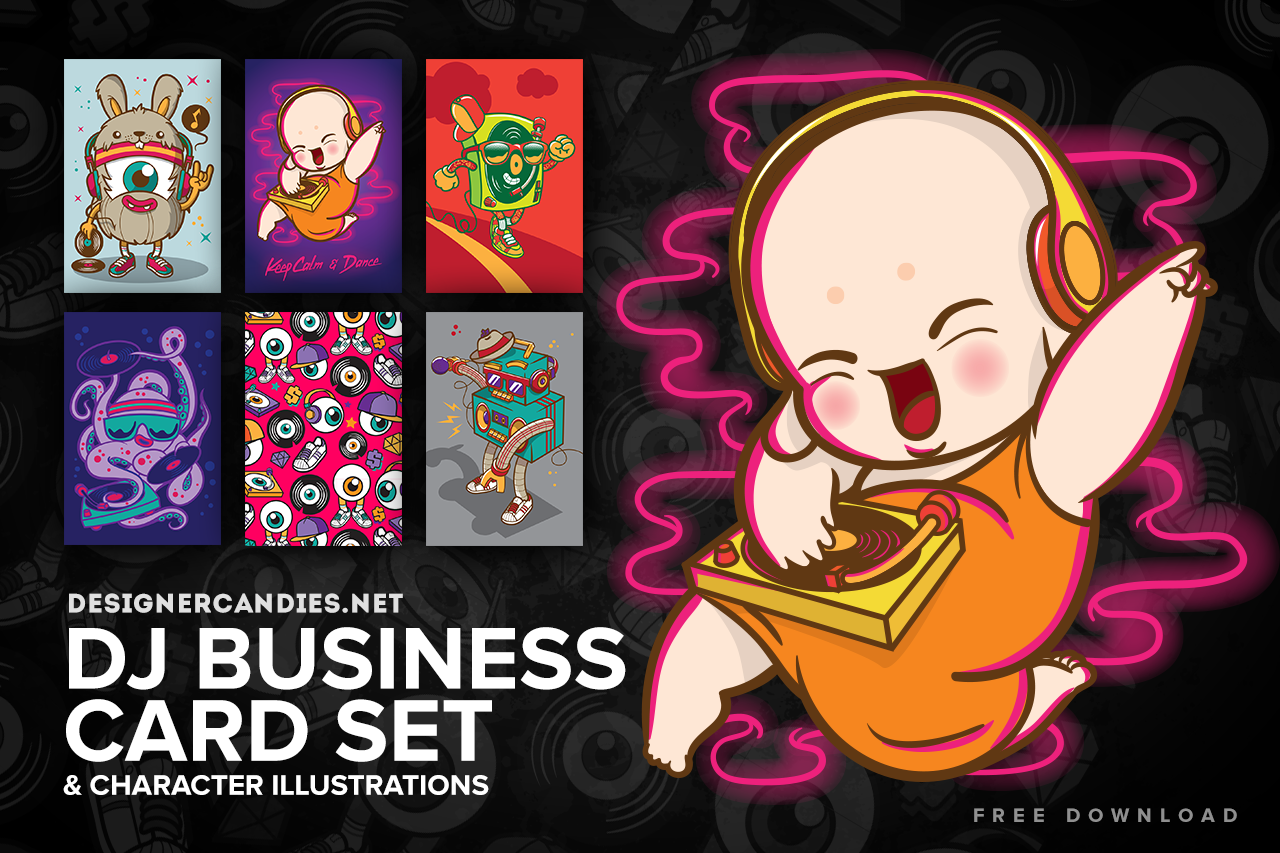 DJ Business Card Designs