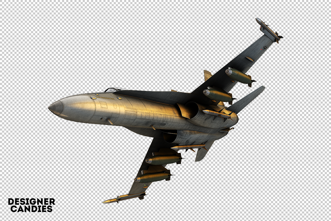 Free Jet Plane Render