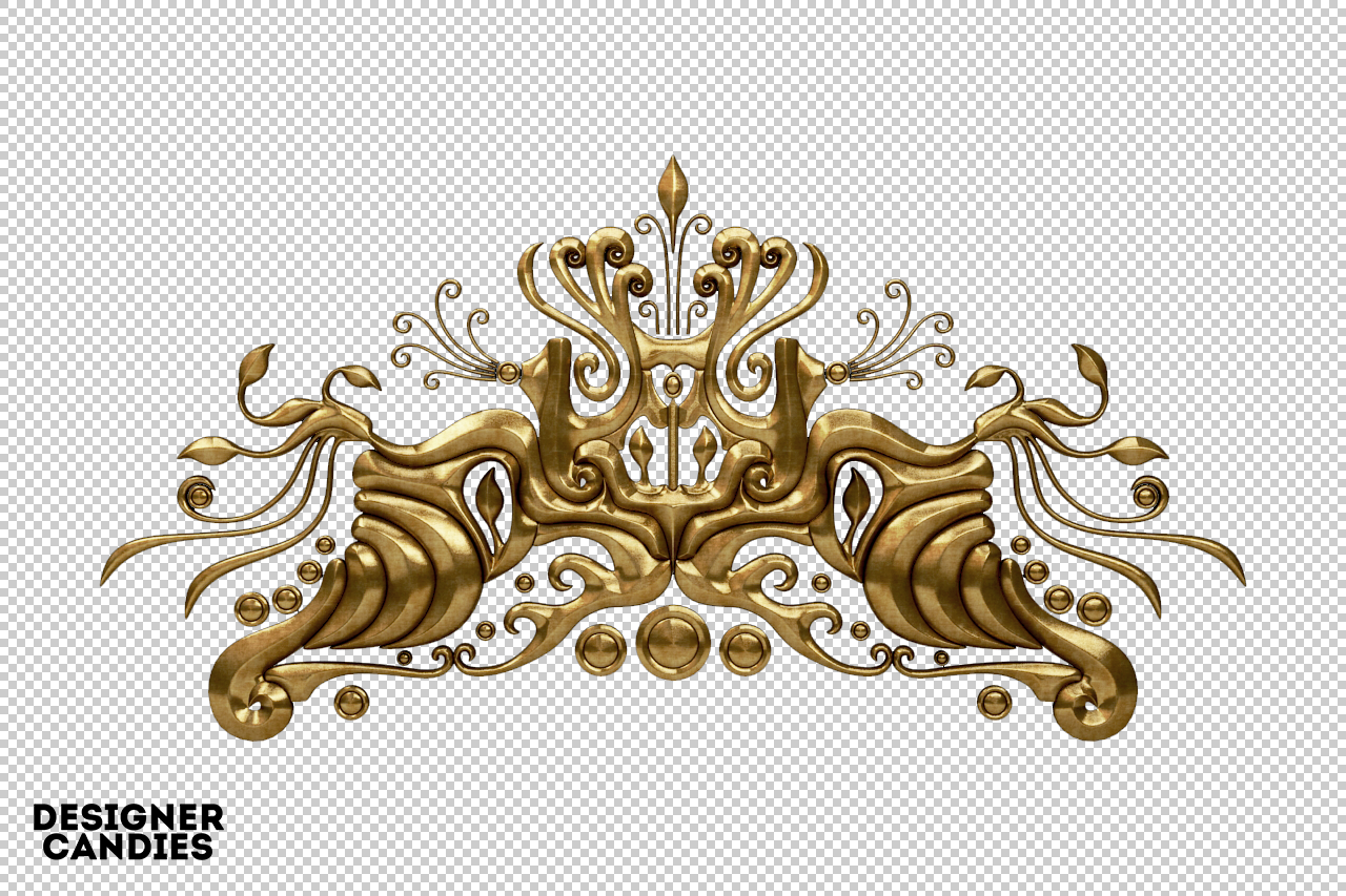 Free Ornate Element Render