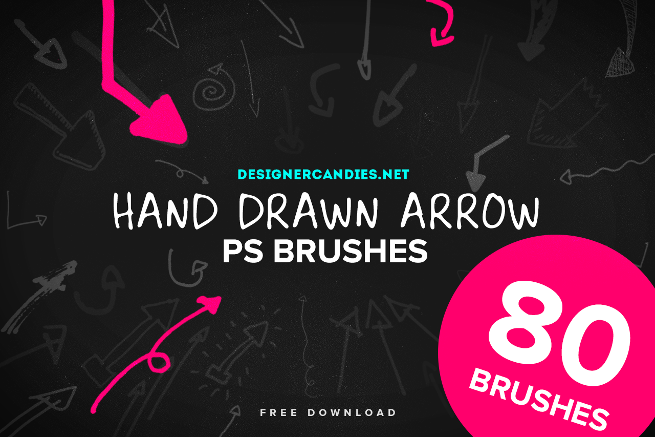 Hand Drawn Arrow Brushes
