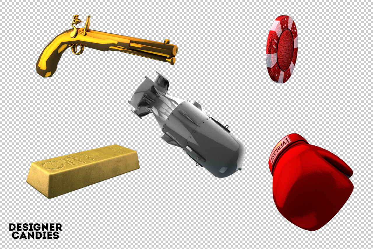 Mixed 3D Renders