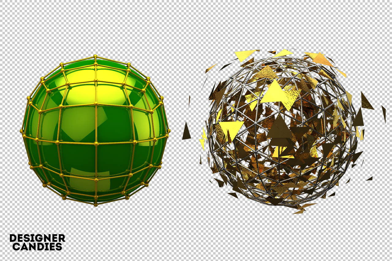 Free Sphere Renders