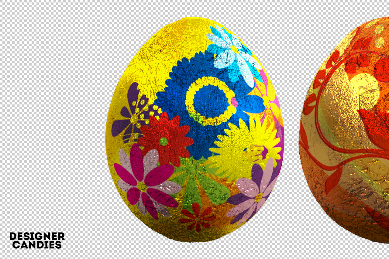 Free Easter Egg .PNGs