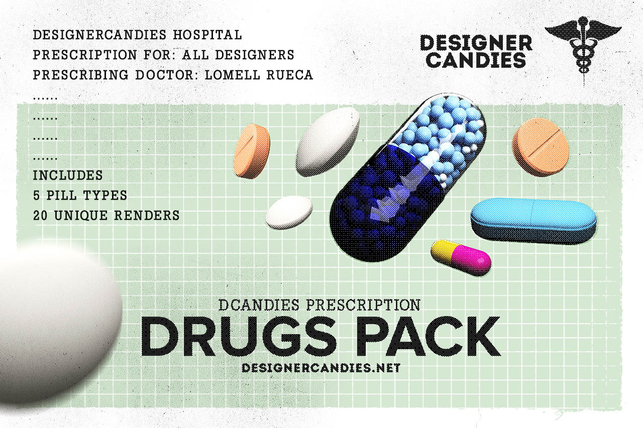 DCandies Drug Renders