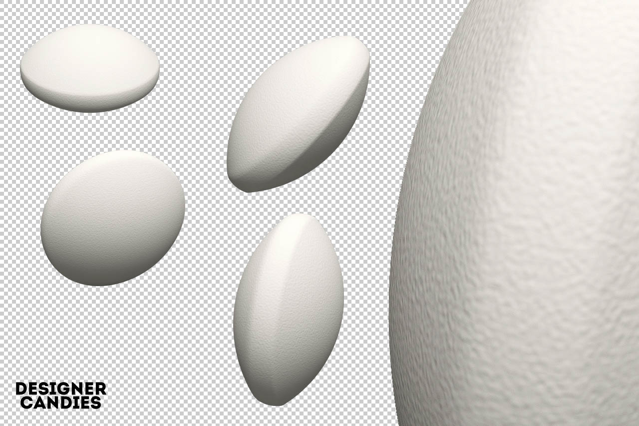 White Tablet Renders
