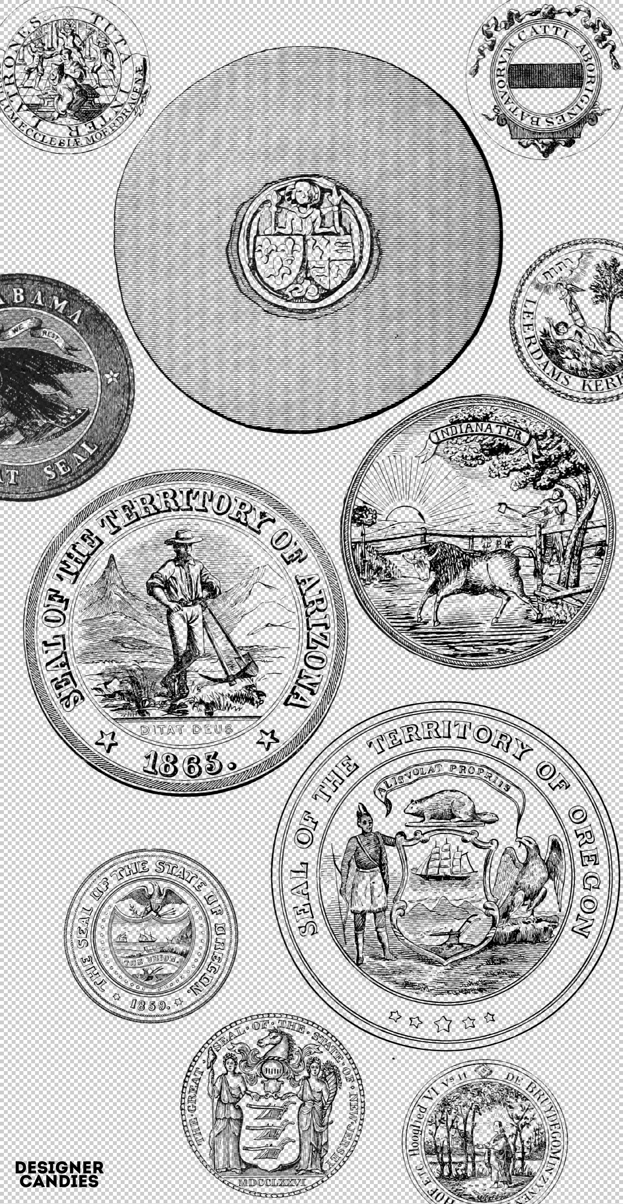 Seal Brushes for Photoshop
