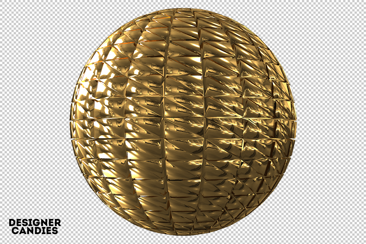 Metal Sphere Render