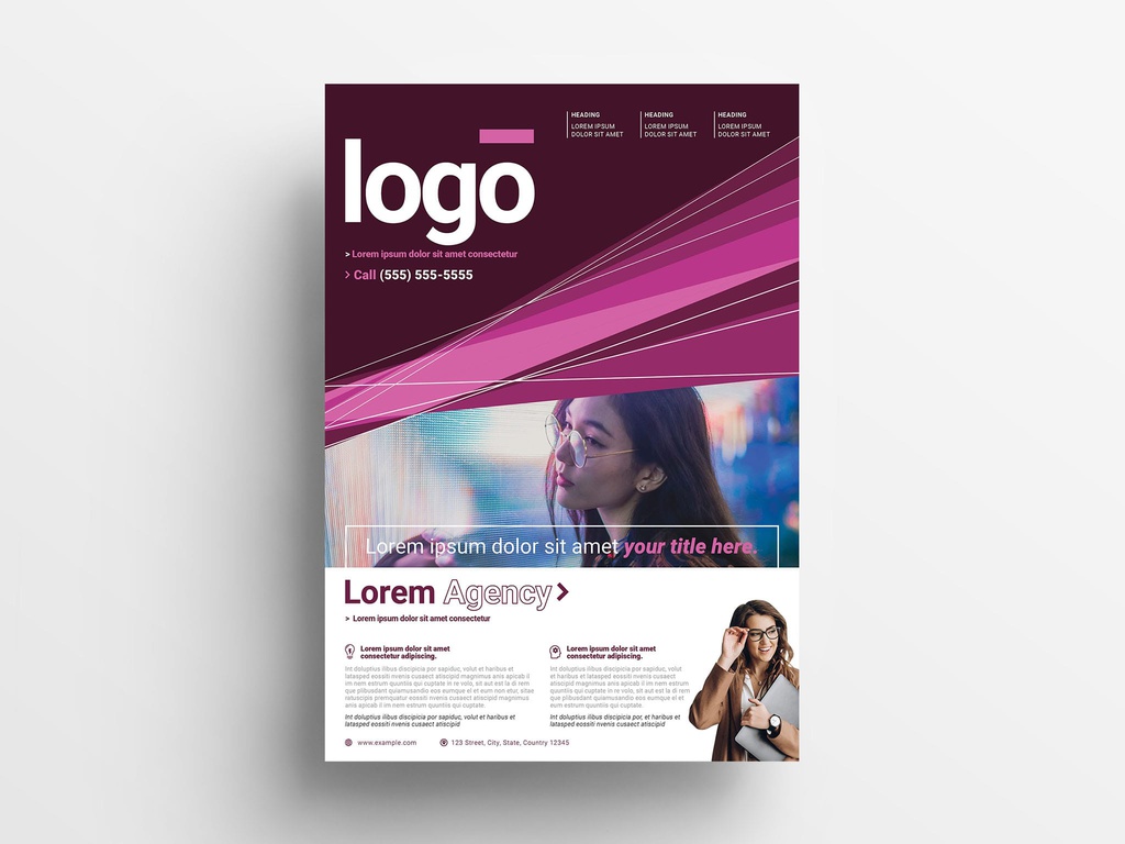 Creative InDesign Flyer Template