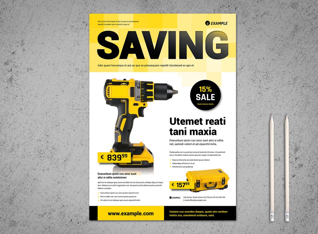 InDesign Product Flyer Template