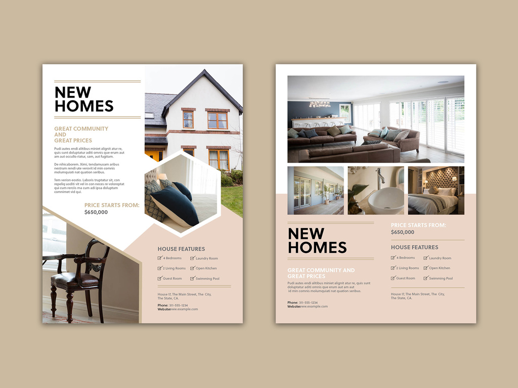 Product / Service Flyer Template for InDesign