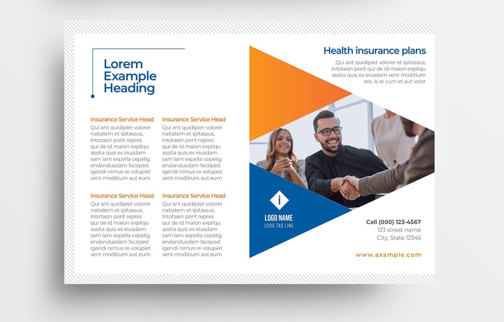Simple InDesign Business Flyer Template