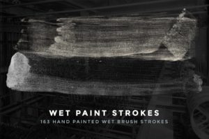 Wet Brush Strokes for Photoshop