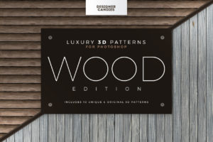 3D Wood Texture / Patterns for Photoshop