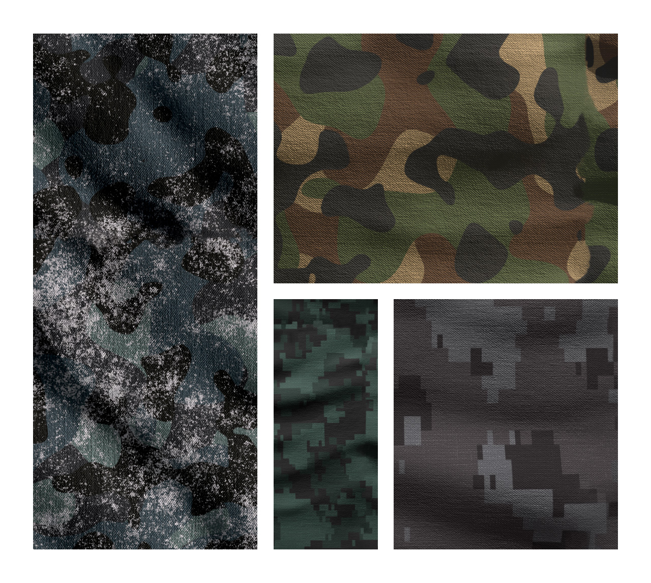 Camouflage Patterns PSD