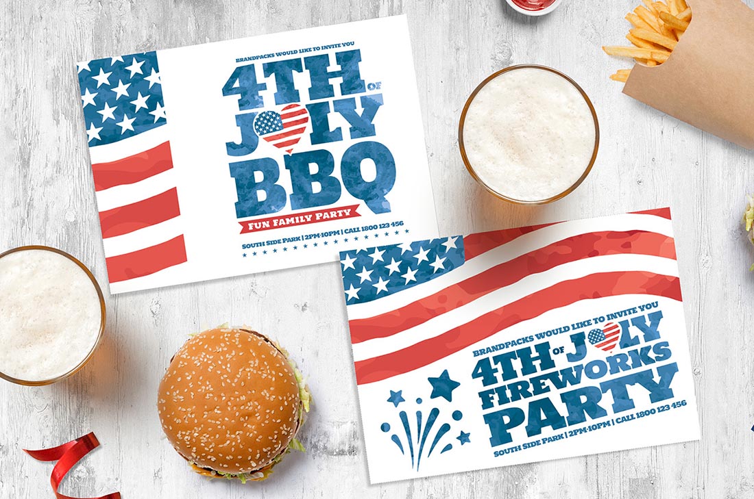 4th of July Flyer Templates