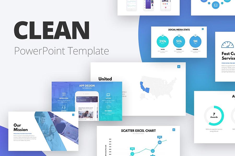 Clean PowerPoint Presentation Template