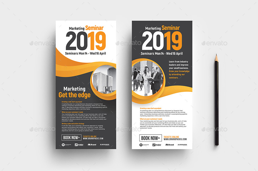 Corporate Event DL Card Template