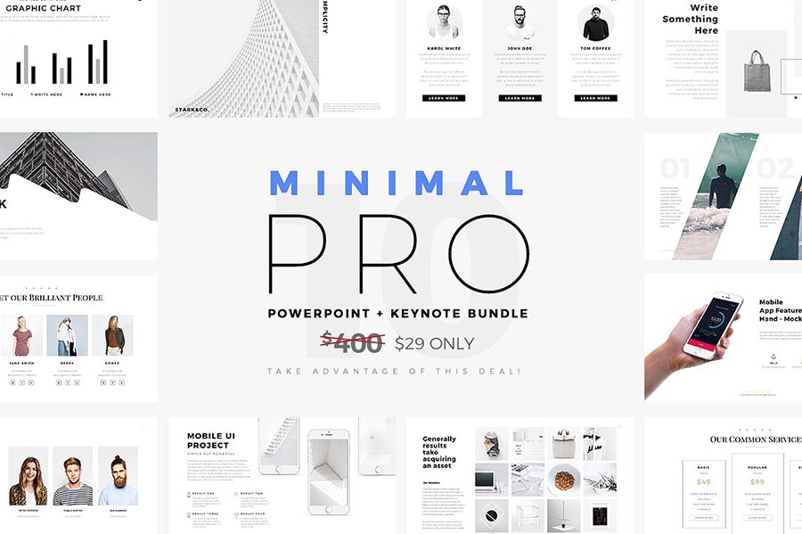 Minimal Pro PowerPoint Template