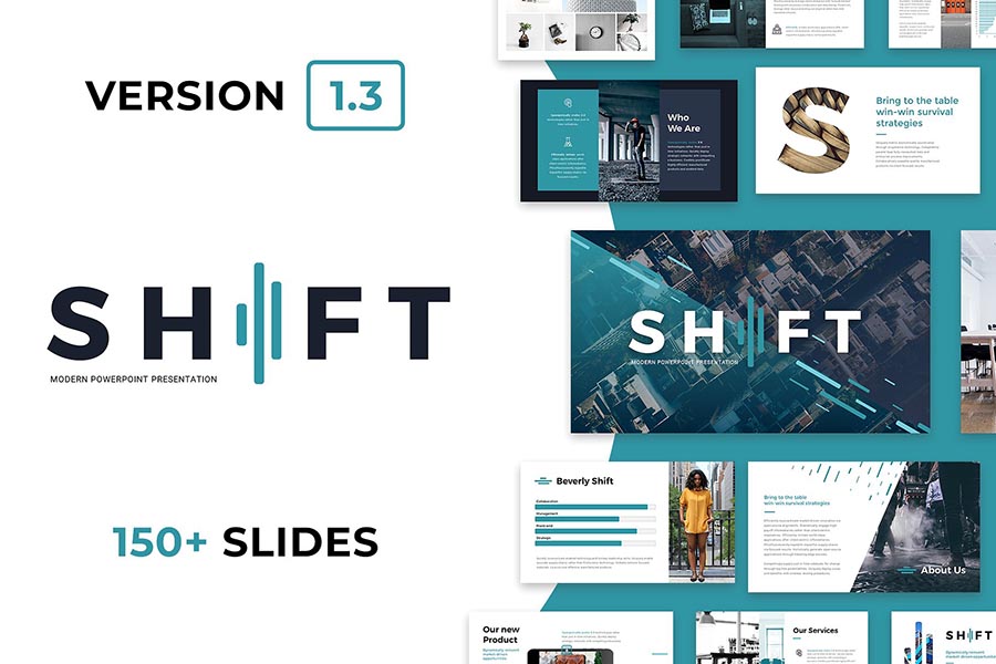 Shift Modern PowerPoint Template