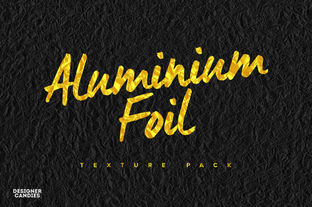 Aluminum Foil Textures