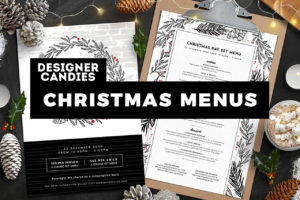 Christmas Menu Templates
