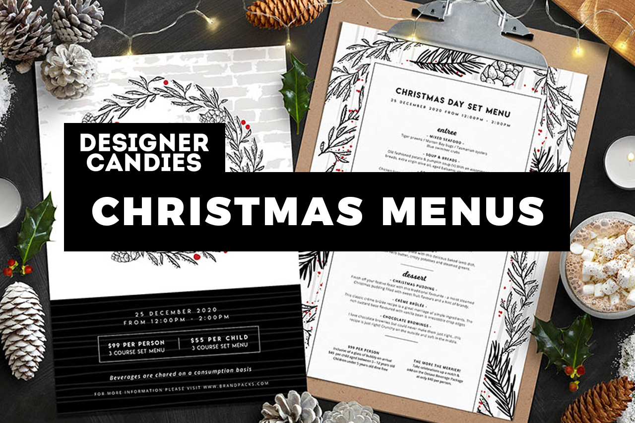 Christmas Menu Templates