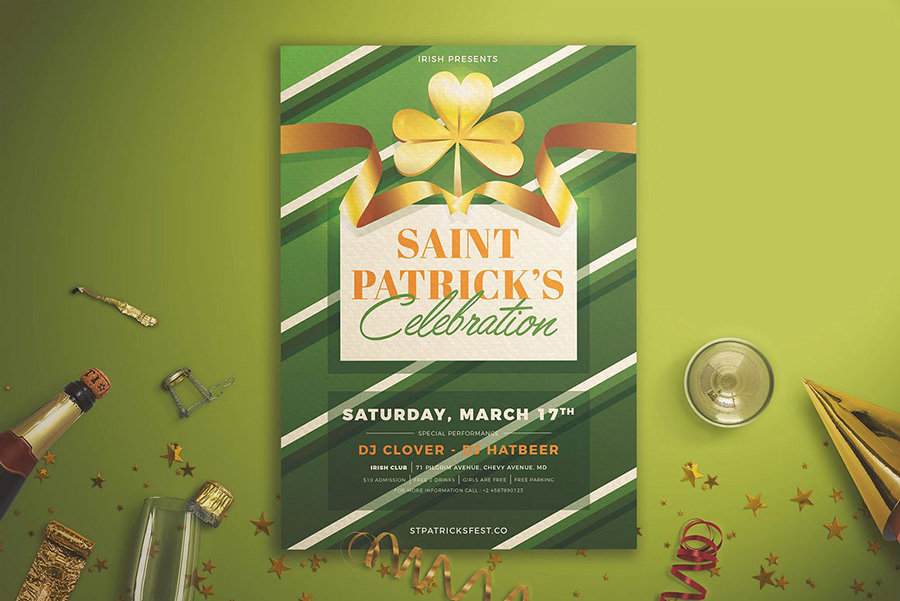 St. Patrick's Day Flyer Template