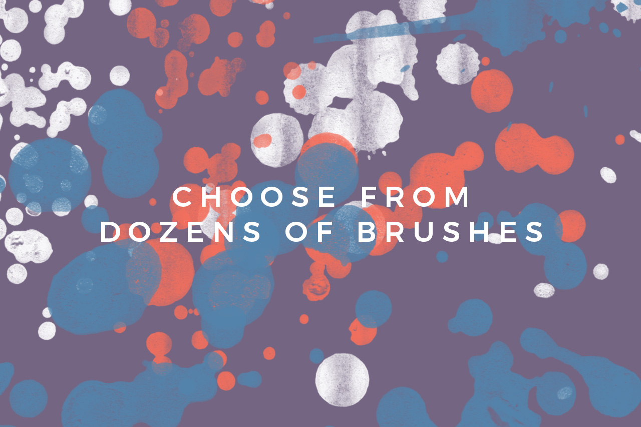 Dozens of Brushes