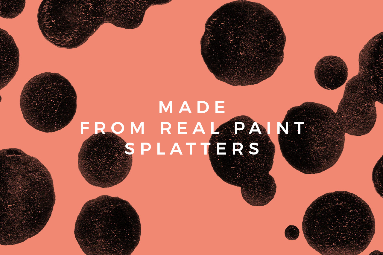 Real Paint Splatters