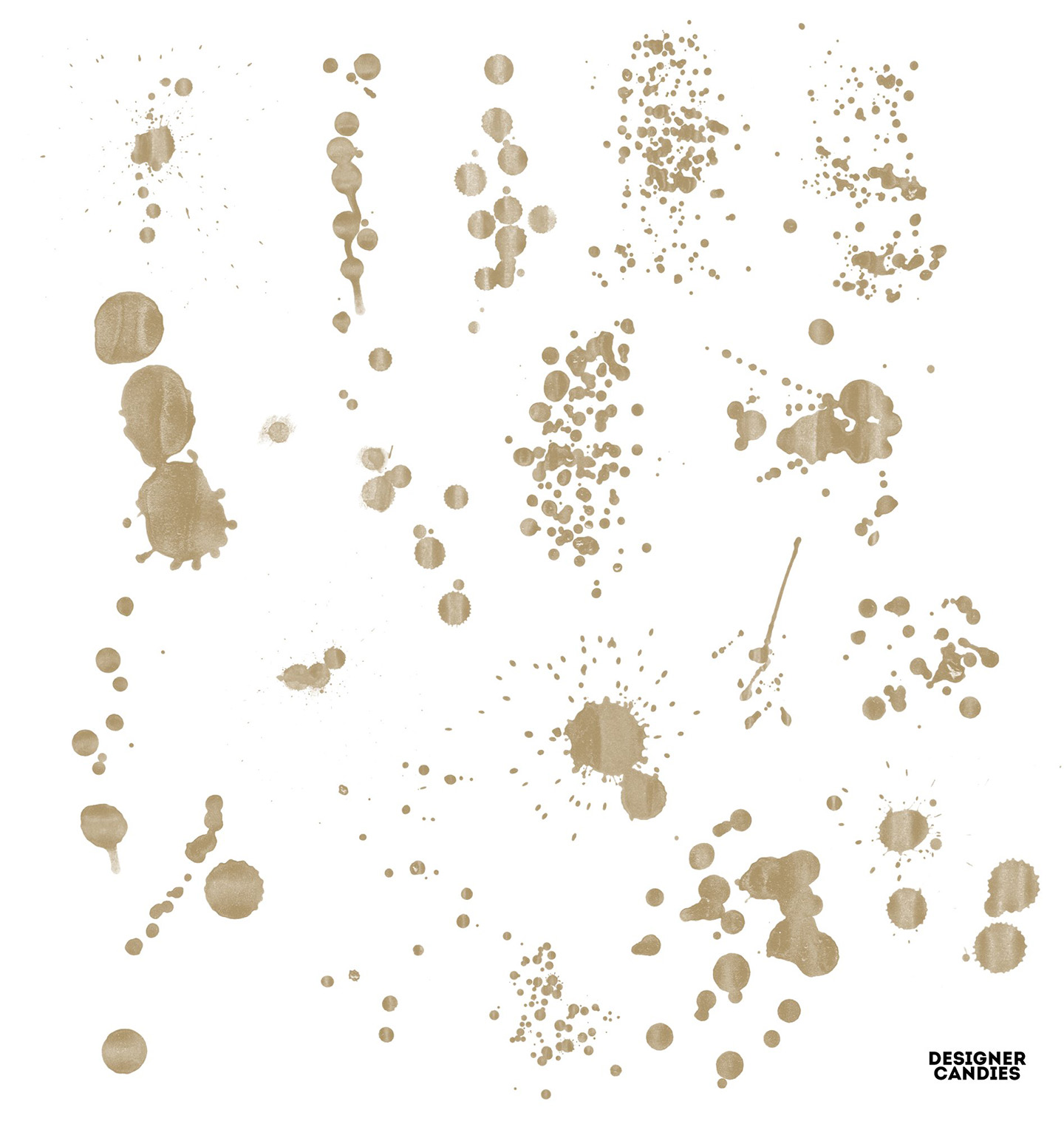 Splatter Brushes for Photoshop