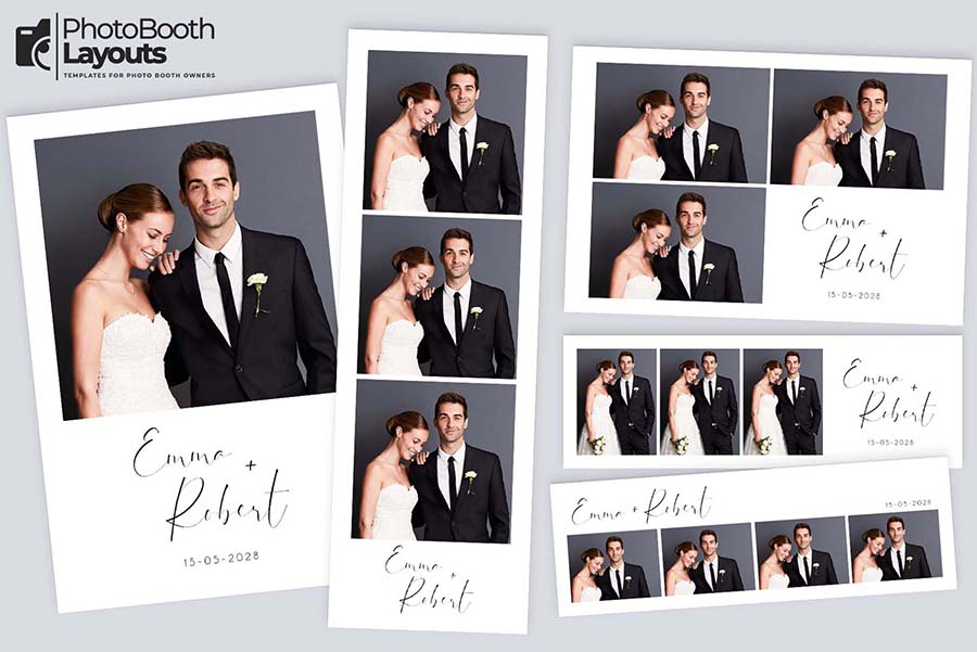Free Minimalist Photo Booth Template