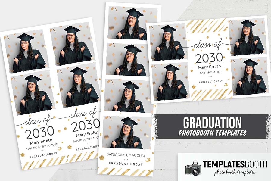 Free Graduation Photo Booth Template