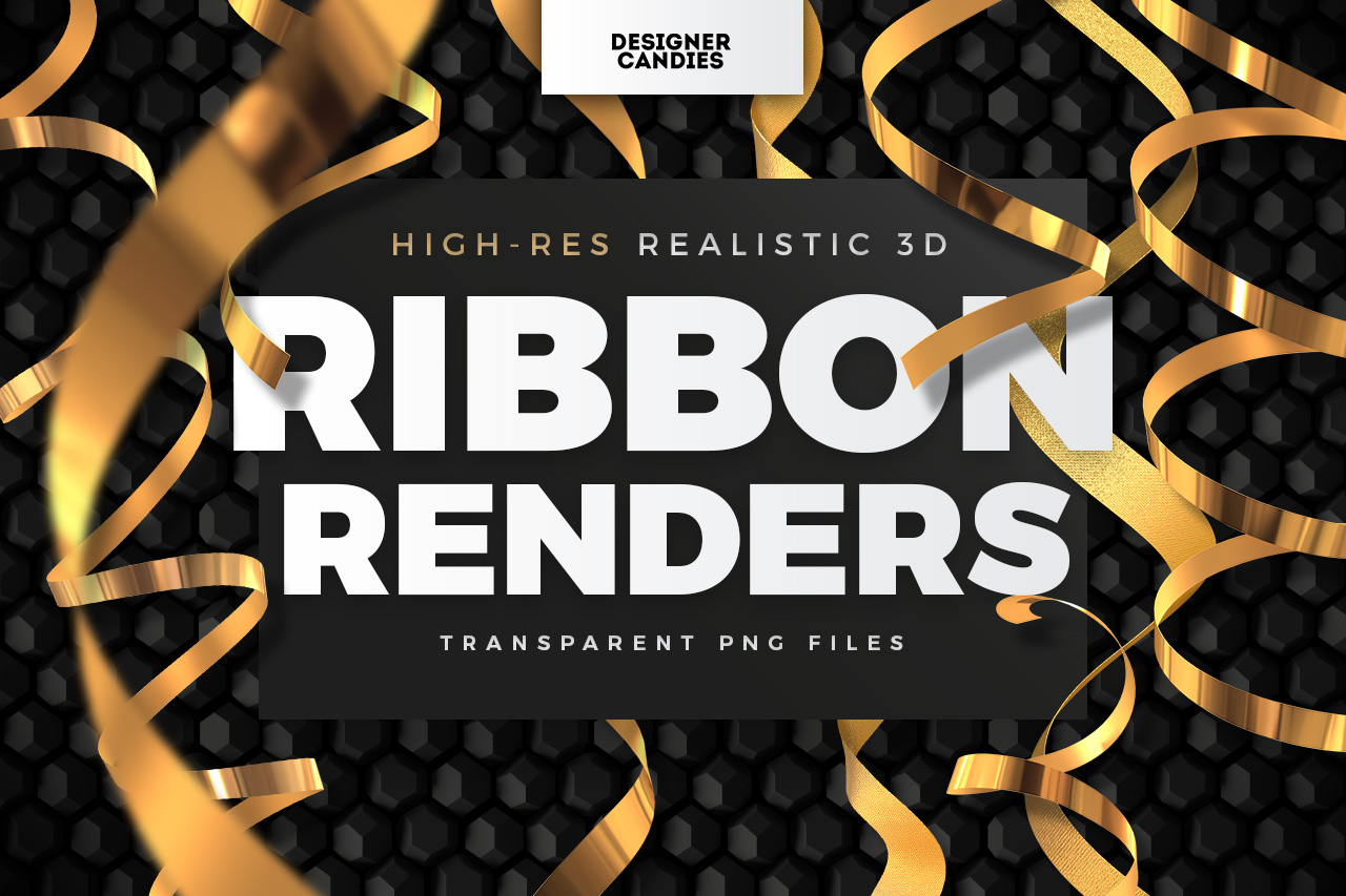 Transparent Ribbon PNG Renders