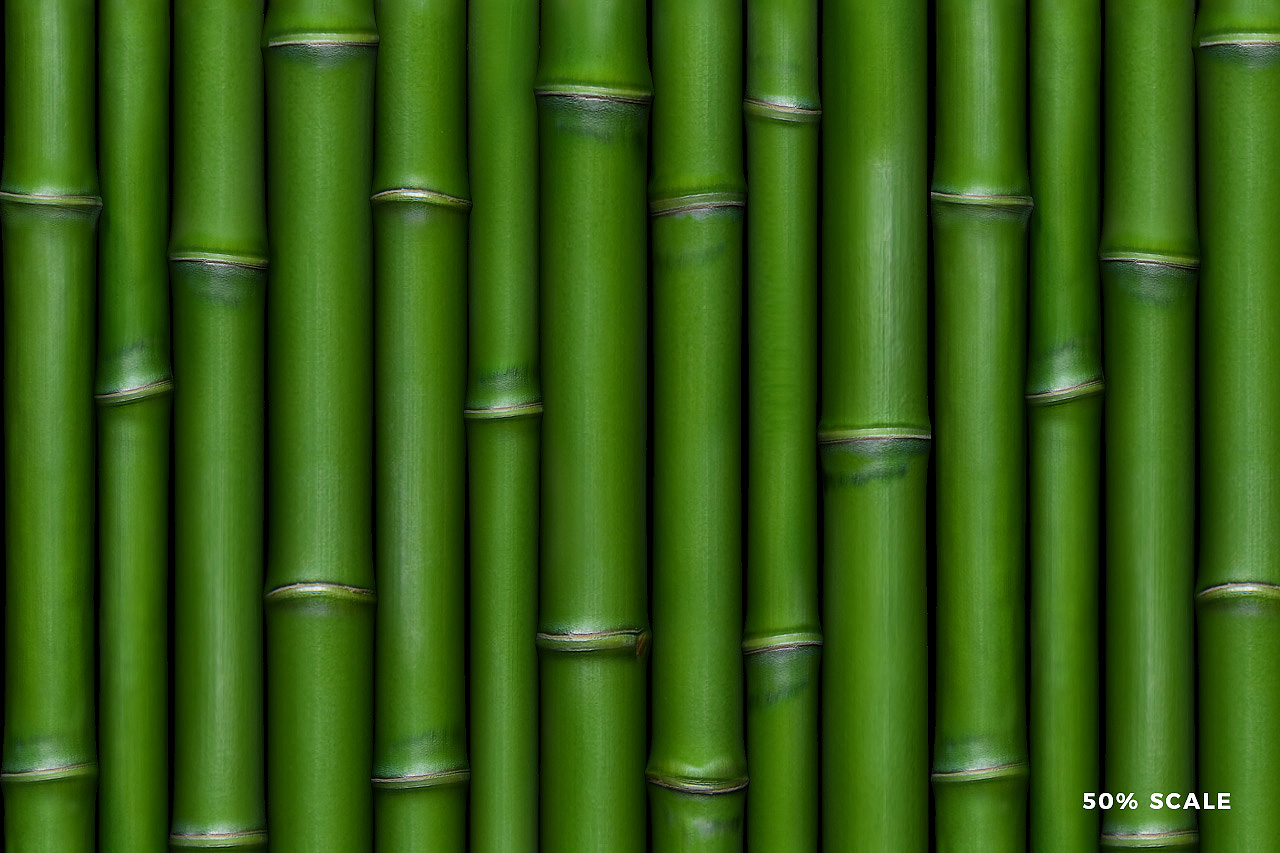 Seamless Bamboo Pattern 1