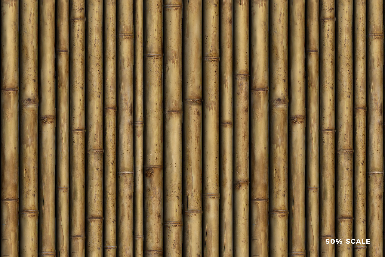 Seamless Bamboo Pattern 2