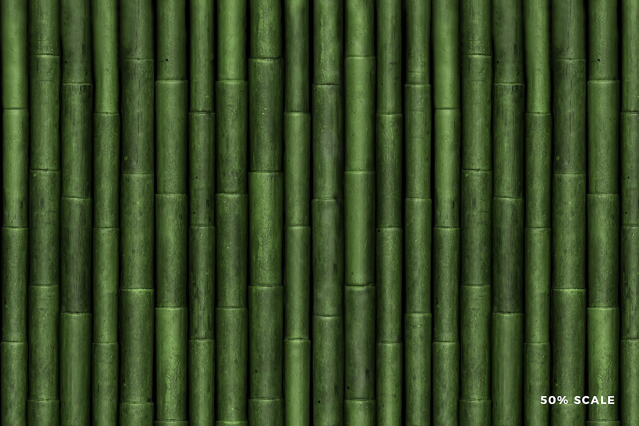 Seamless Bamboo Pattern 3