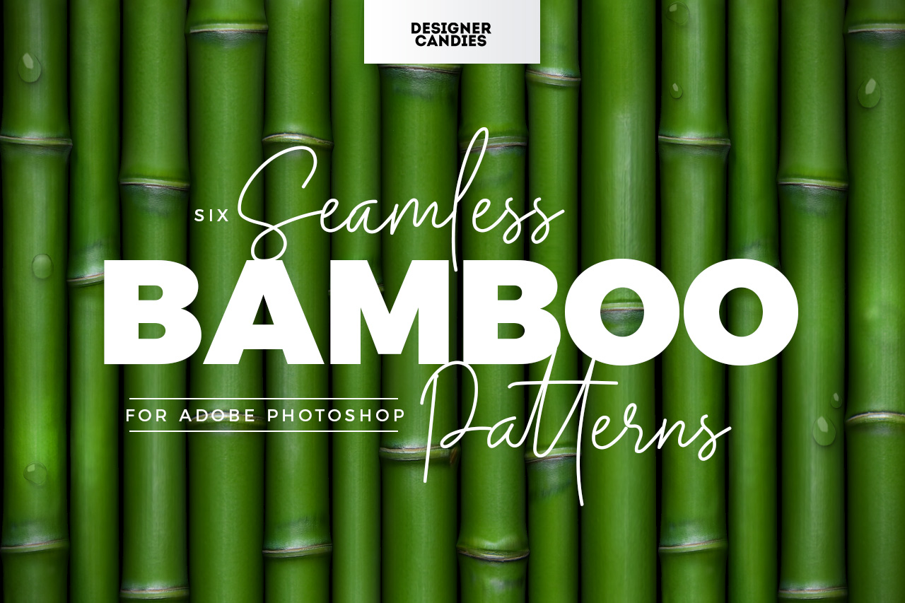 Bamboo Patterns for Photoshop