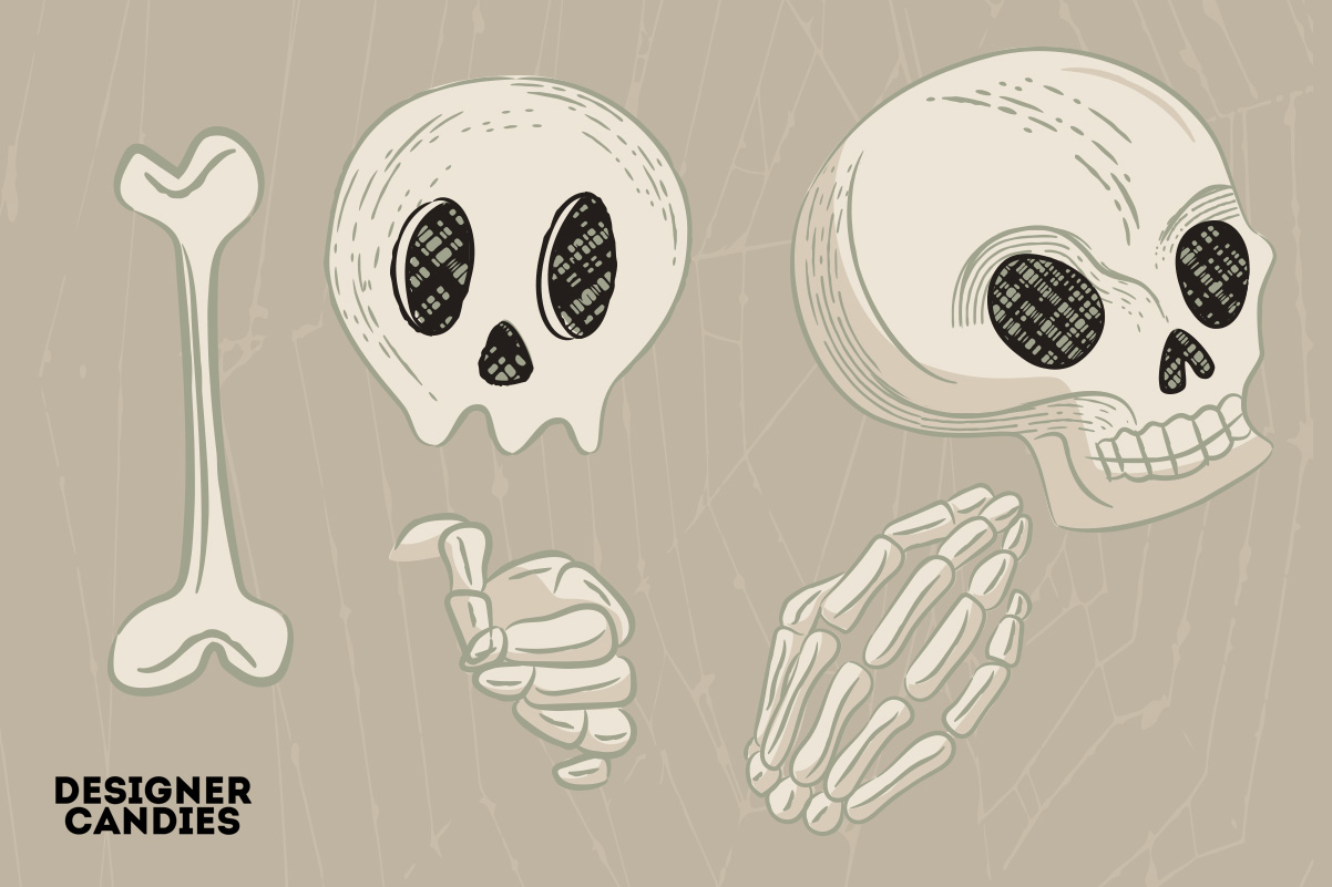 Halloween Skull Illustrations in PSD & Vector