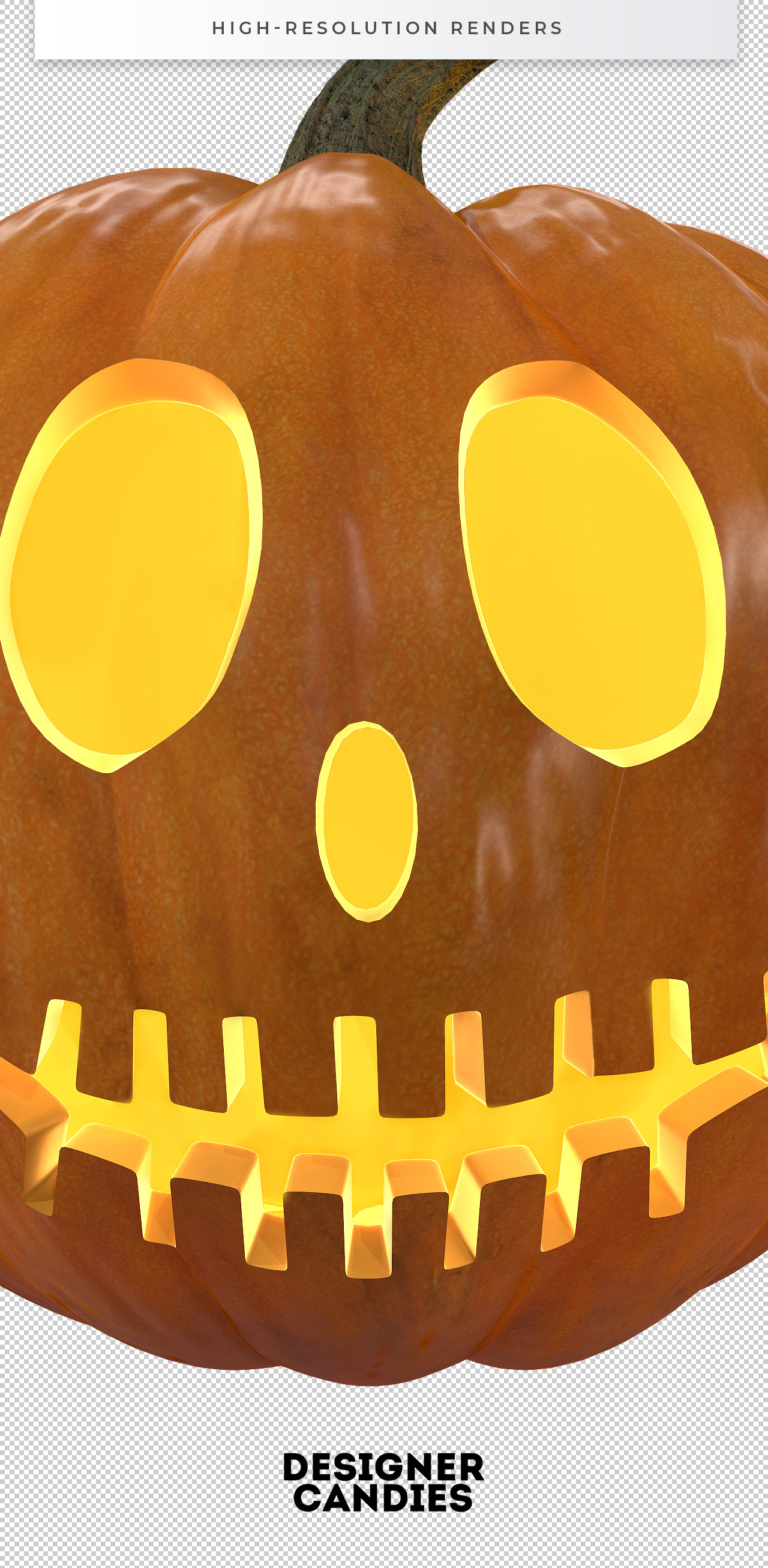 High-Resolution Pumpkin PNGs