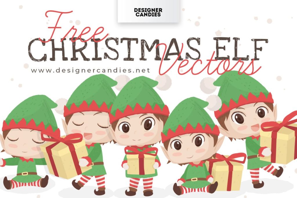 Free Christmas Elf Vectors