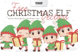 Free Christmas Elf Vectors