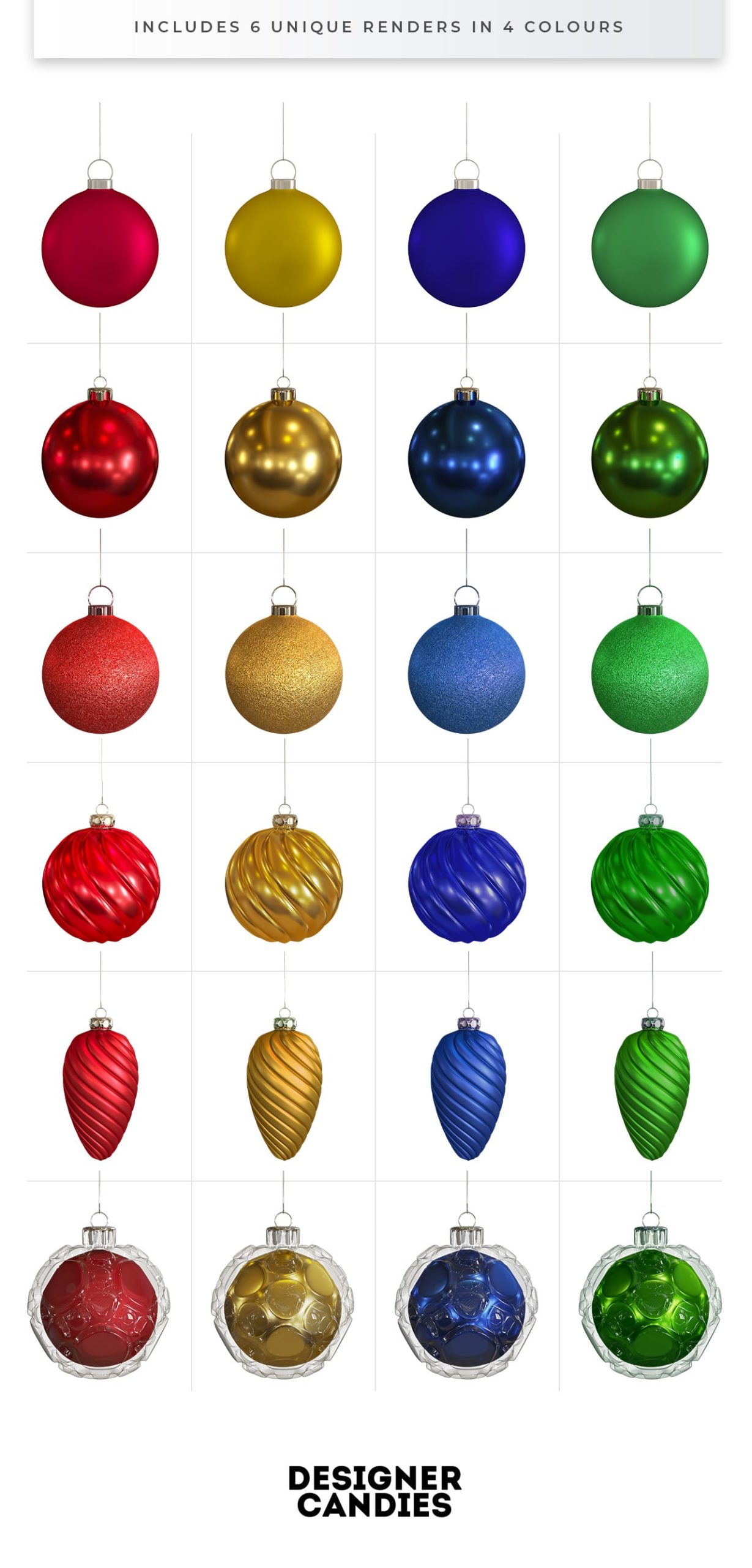 Christmas Bauble PNGs