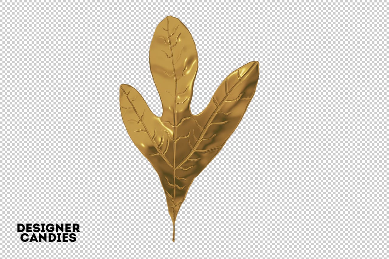 Gold Leaf PNG
