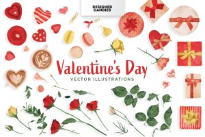 Valentine's Day Vector Illustrations