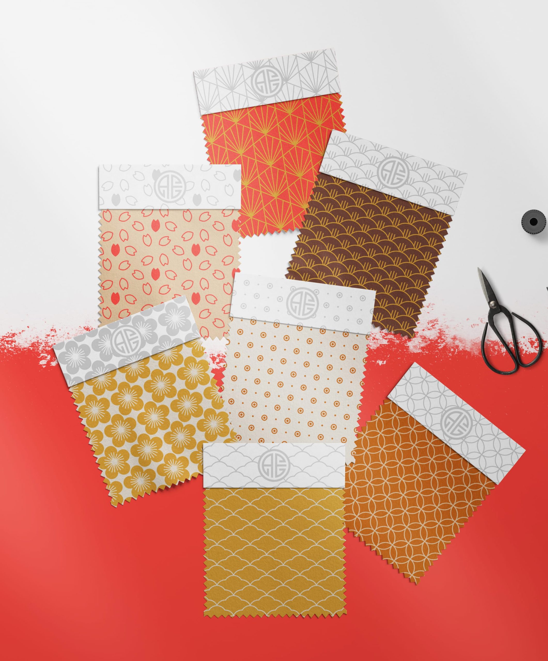 Asian Patterns for Textile Design
